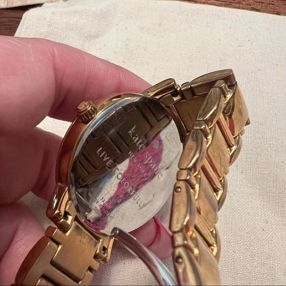 Kate spade Watch pre-owned gold tone - Picture 4 of 4